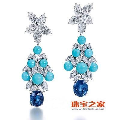 哈利·溫斯頓(Harry Winston)鉆石耳環(huán) 閃耀光彩