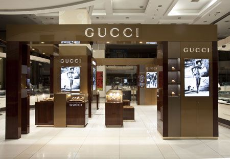 Gucci中國首間腕表珠寶精品店
