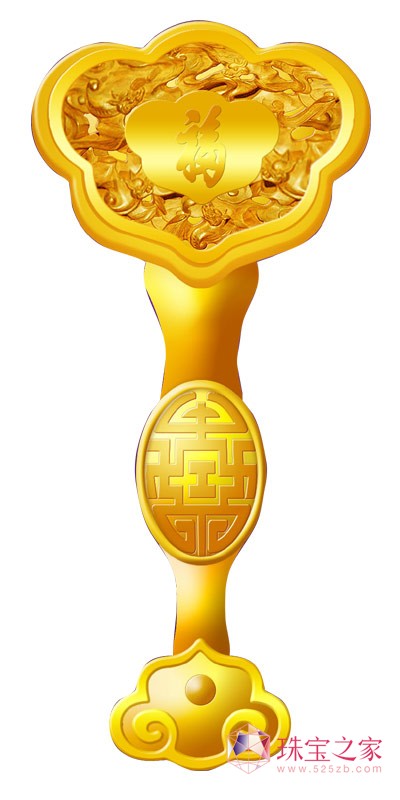 金一黃金吉祥三寶金套裝如意