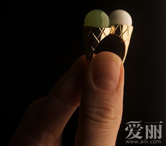 點擊圖片進入下一頁 倫敦設計師Cora Sheibani的“美味”珠寶