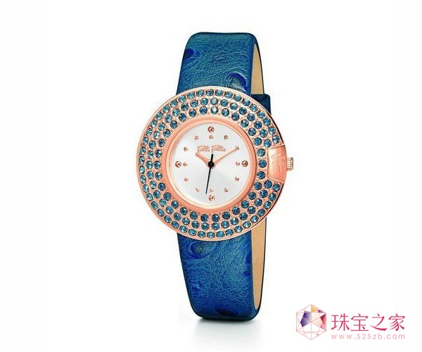 Folli Follie 推出全新珠寶新品詮釋旅行主題Folli Follie Kyklo 系列腕表(藍色)RMB1995