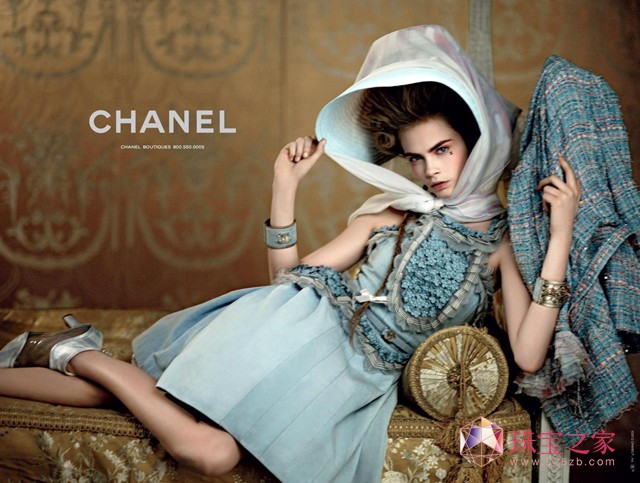 香奈兒 Chanel 2013 早春女裝服飾度假系列廣告