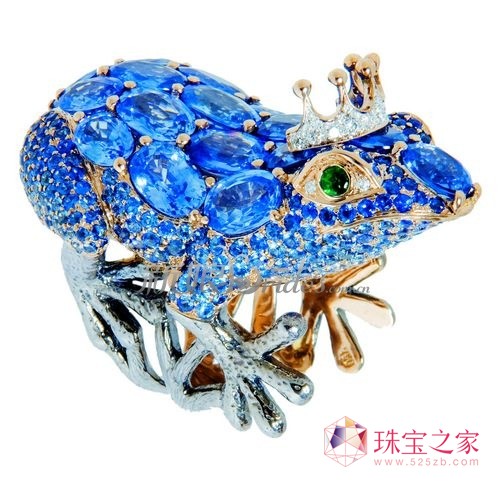 青蛙王子鑲寶石戒指Lydia Courteille from LaneCrawford 青蛙王子鑲寶石戒指Lydia Courteille from LaneCrawford