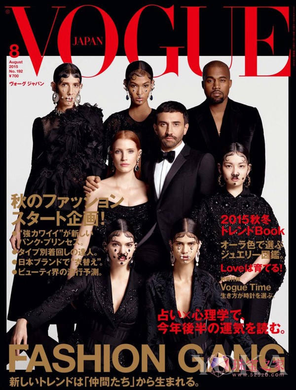 Riccardo Tisci+Kanye West+Jessica Chastain&ģհ桶Vogue8¿